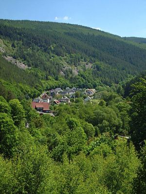 Blick auf Unterweissbach